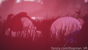 Enjoying the summertime pregnant belly tummy vr vtuber