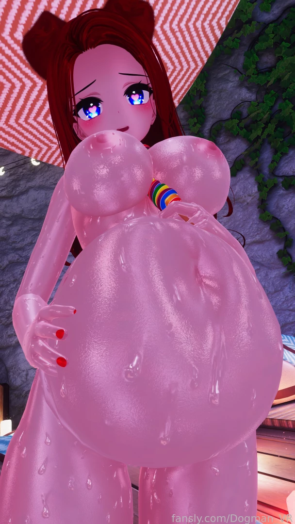 Gm my beautiful belly worshipers pregnant belly tummy vr vtuber part 2 