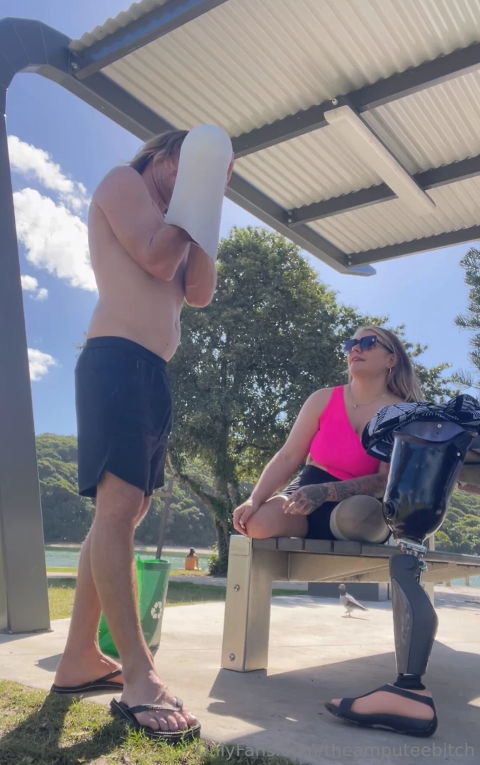 4 min i get scooped up out of the ocean and carried to a bench where i part 2 