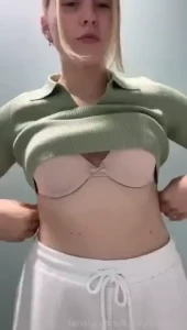 When its public it s always more intense fyp boobs blonde public young