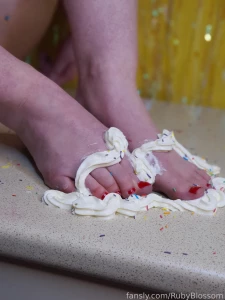 Whipped cream sprinkles and a destroyed cupcake part 4