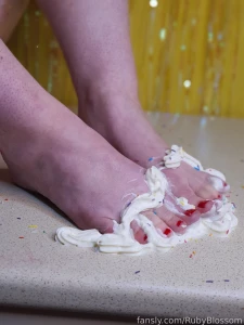 Whipped cream sprinkles and a destroyed cupcake part 13