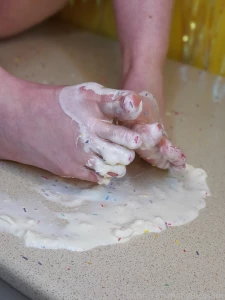 Whipped cream sprinkles and a destroyed cupcake part 8