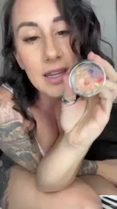 Inserting my new pretty buttplug this was the biggest one i ve ever part 1