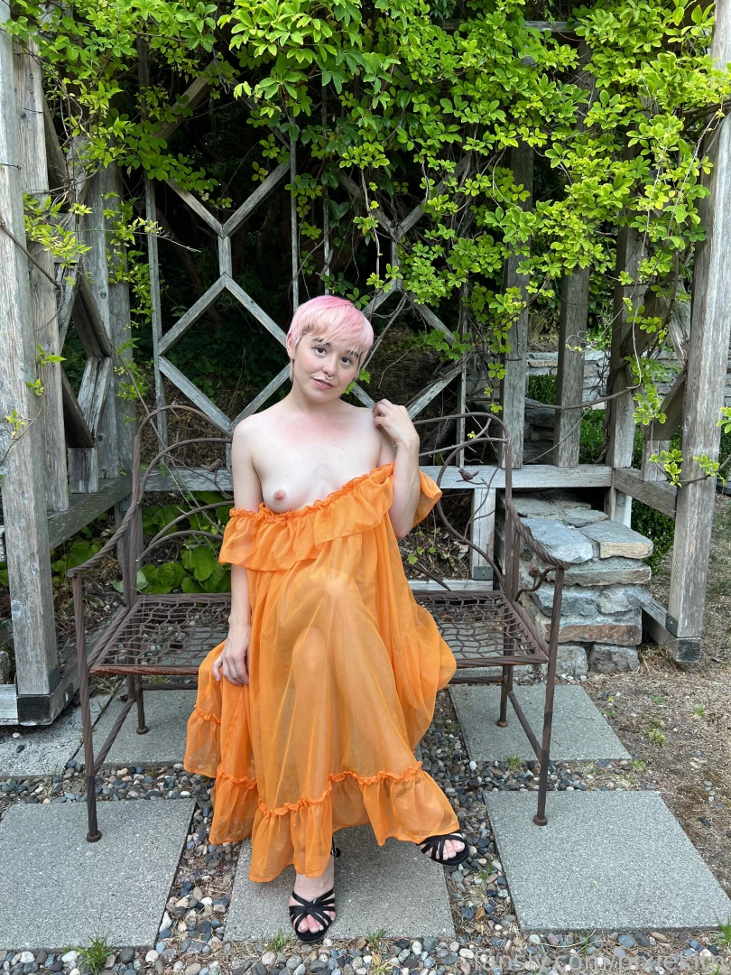 Pixie in the garden 
