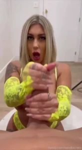 I love it when he moans for me vainillacrem ufoxyfox jerkoff handjob