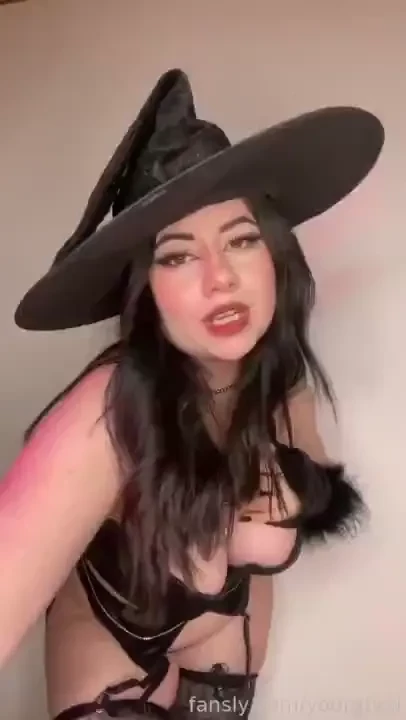 Have wet dreams about me goodnight baby witch palegirl tiktokss 