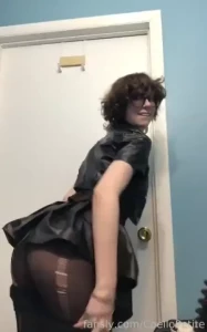 Masturbating in a public bathroom