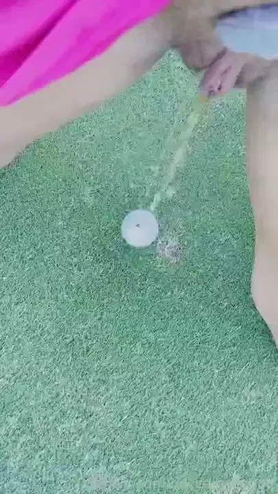 Golf course pee videos my furry little kitty looks so sweet pee piss part 1 