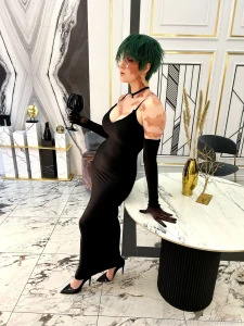 Jujutsu kaisen maki zenin first black dress part 11