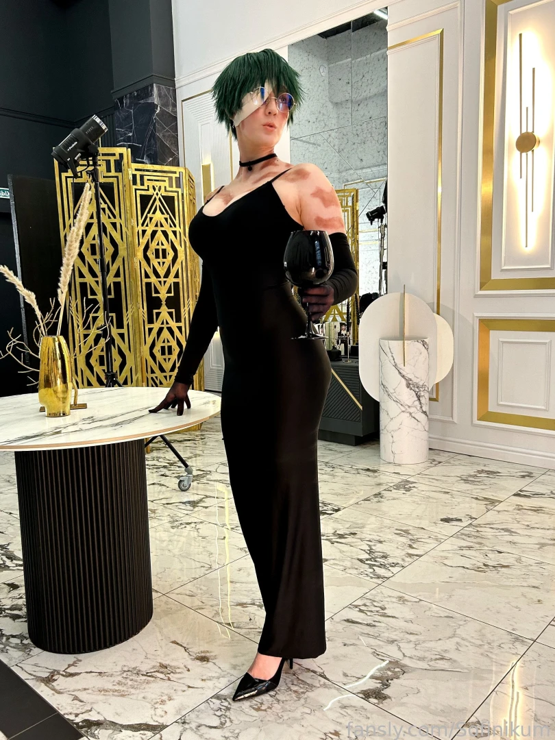 Jujutsu kaisen maki zenin first black dress part 4 