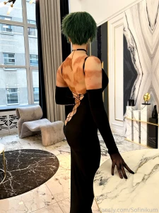 Jujutsu kaisen maki zenin first black dress part 7
