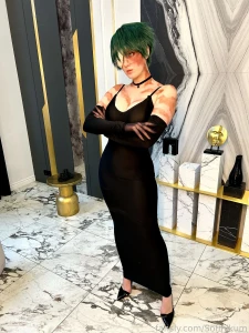 Jujutsu kaisen maki zenin first black dress part 6