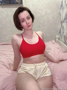 Homemade bun yellow shorts and pink blanket part 3