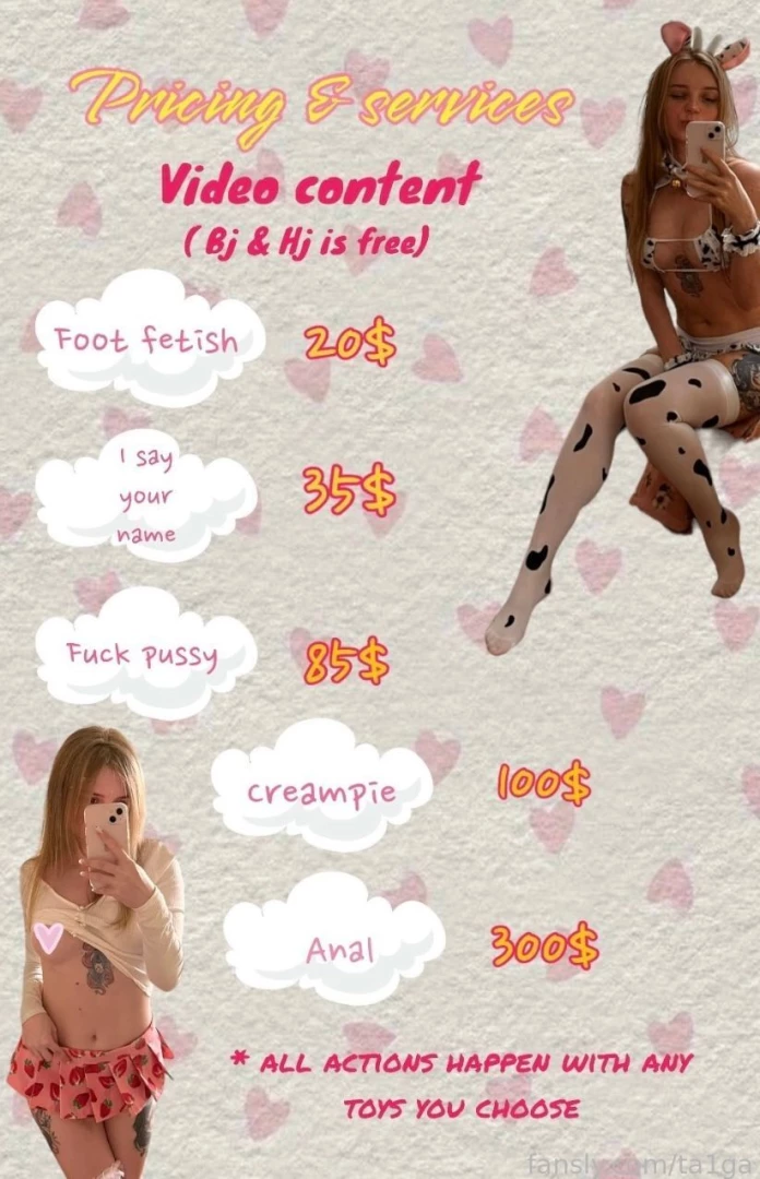 I am back guys i ve added a wall with price lists and options for your 