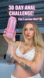 Big announcement anal every day april i m posting a new anal video