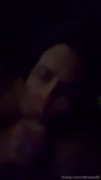 Just a little video of me sucking daddy s cock in the tent last part 2 