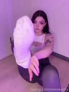 You wish those dirty af socks was in your mouth don t you findom