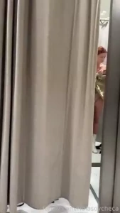 Do you wish you could watch me in changing room like this