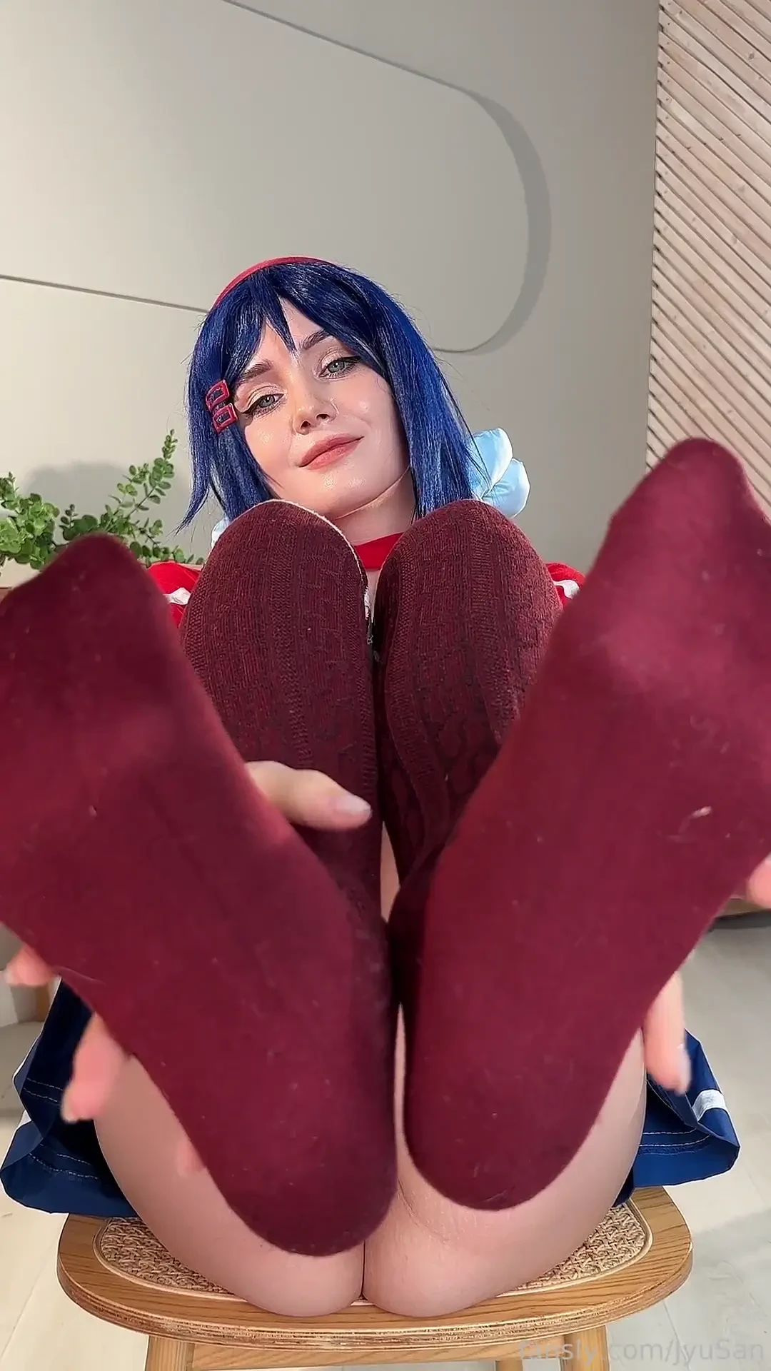Any stocking lovers fyp cosplay feet soles 