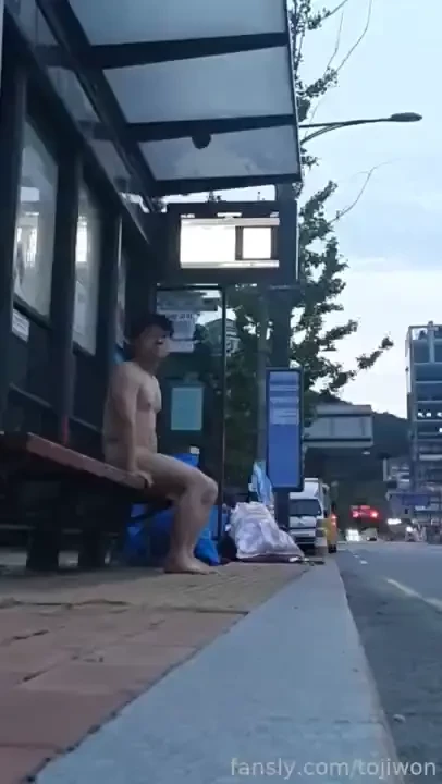 N15 soft male nude - busstop nude part 4 