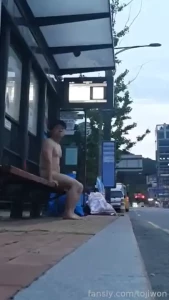 N15 soft male nude - busstop nude part 4
