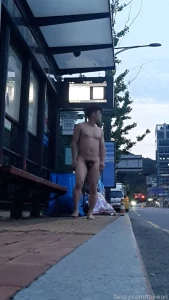 N15 soft male nude - busstop nude part 3