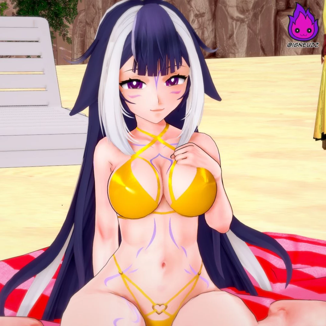 Vt 43 - shylily golden week include clothed and nude variations gold 