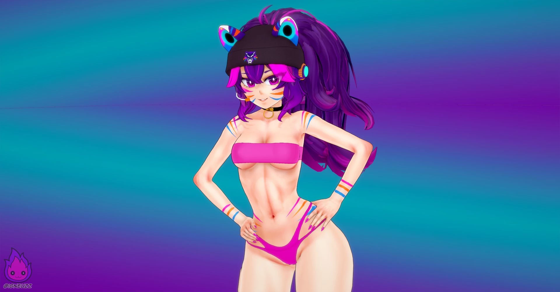 Vt 25 - taiga-tan remake include clothed underwear and nude variations part 5 