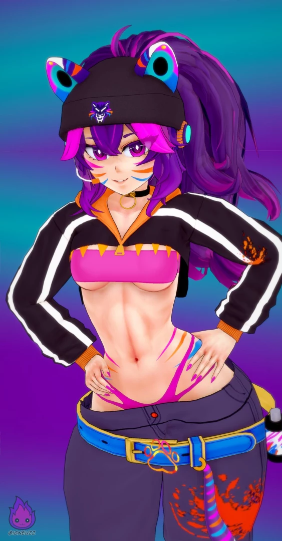 Vt 25 - taiga-tan remake include clothed underwear and nude variations part 1 