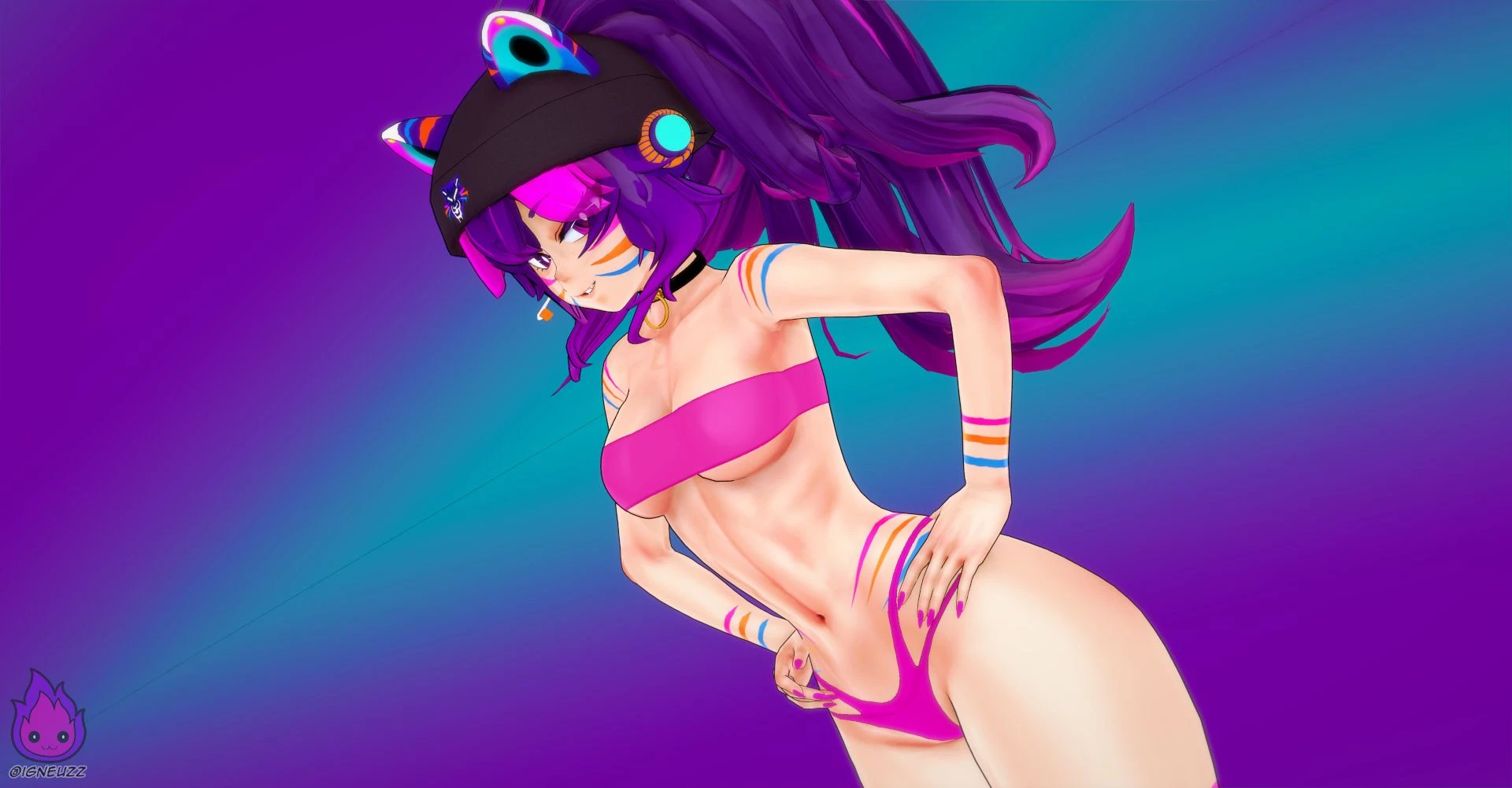 Vt 25 - taiga-tan remake include clothed underwear and nude variations part 3 