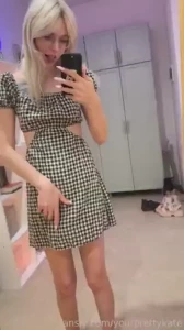 I wave hi to you but not with my hand lol i think you ll like it even