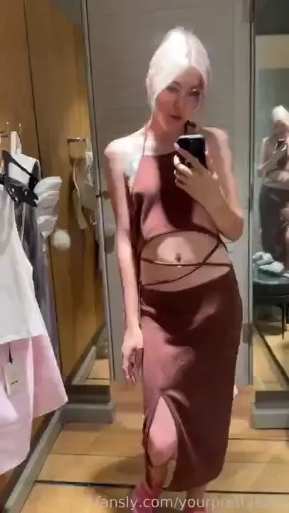 I m trying on new things what do you think fyp sissy femboy tits 