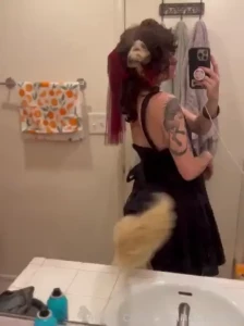 Wanna see more 3 furry emo puppy petplay tboy t4t emoboy trans