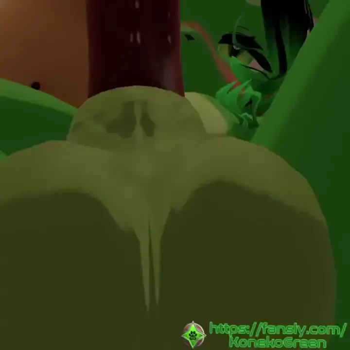 Hello hello like the view ft some pov from below cute green furry 