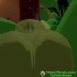 Hello hello like the view ft some pov from below cute green furry