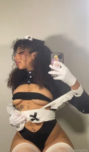 Maid costume maid maidcostume sexy sexycosplay lewd lewdcosplay fyp part 4