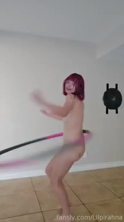 Nakey hulahooping fyp young braces teen cute petite kawaii tiny 