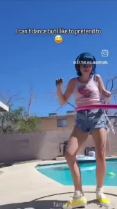 Do u like my new shoes fyp outdoor dance egirl cute feet smalltits