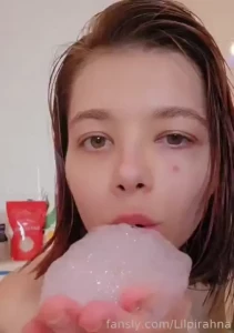Bathtime fyp ass cute bath young teen 18 braces petite part 2