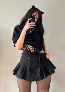 - - fyp ass butt asian egirl cosplaygirl legs pantyhose tights kitty part 13