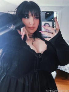 You can never go wrong with all black plus my boobs look great but part 1