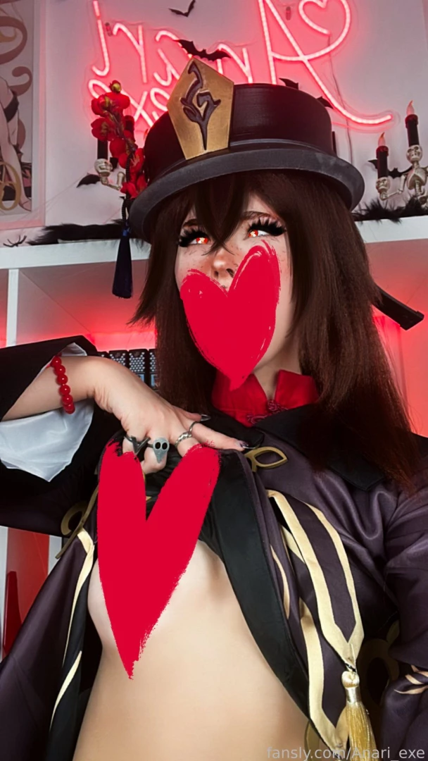 Hu tao ahegao content fyp egirl hutao genshinimpact cosplay ahegao part 1 