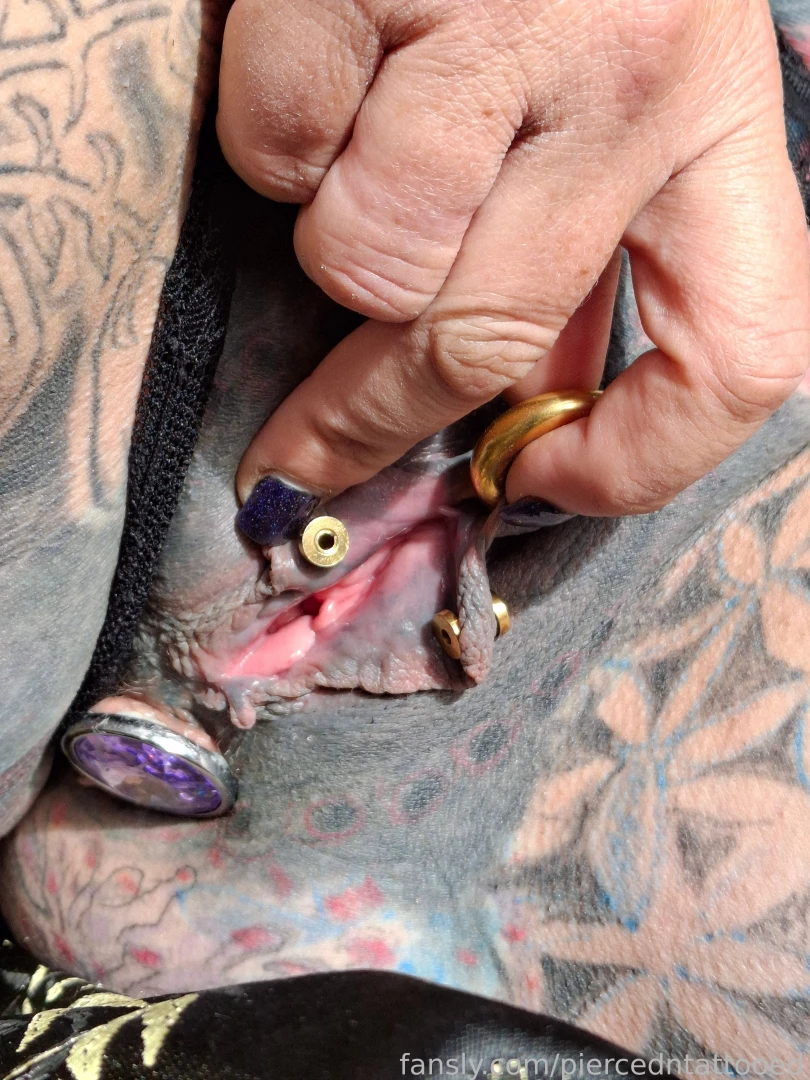 This set i have my flesh tunnels in my labia piercings sometimes i do part 8 
