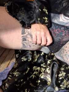 This set i have my flesh tunnels in my labia piercings sometimes i do part 2