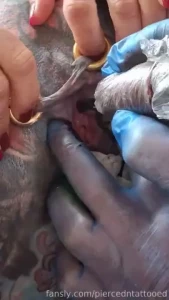 Watch as my pee hole gets transformed from pink to black with the