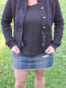 This is what i wore home from work the other day nearly got caught part 3