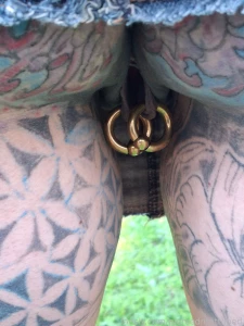 This is what i wore home from work the other day nearly got caught part 17