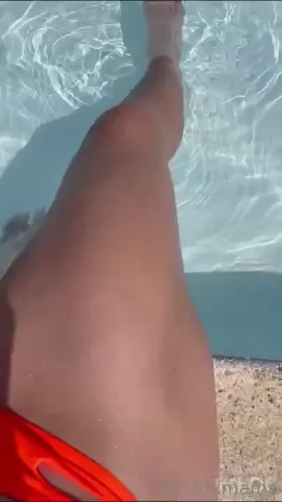 Can t stay away today lol splish splash goddamn my legs look tan part 1 