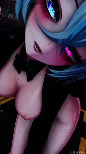 Lookin showin fyp vrjk vr hentai boobs ass demon part 2